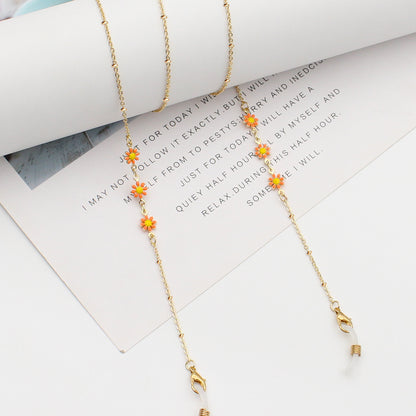 Floral Themed Eyewear Chain Acalora