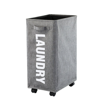 Practical laundry container with wheels Acalora