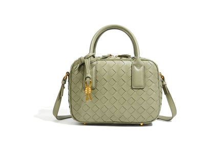 Textured Leather Boutique Handbag Acalora