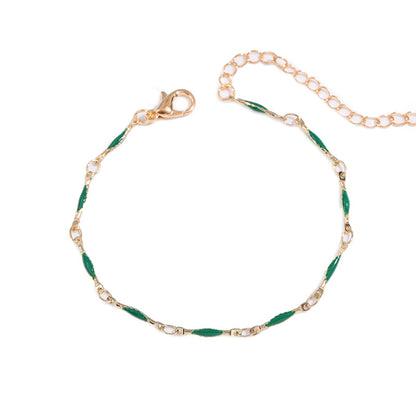 Elegant Adjustable Gemstone Chain Bracelet Acalora