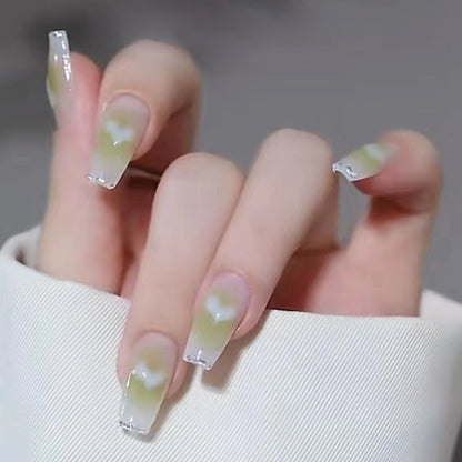 Artistic Ombre Press-On Nail Tips Acalora