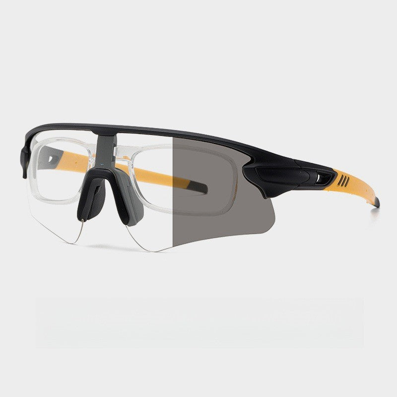 Unisex sporty high-performance sunglasses with aerodynamic design and adjustable nose pad Bowlift
