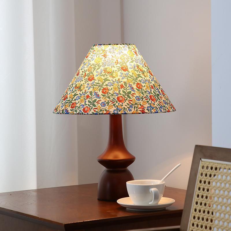 Decorative Fabric Shade Table Lamp