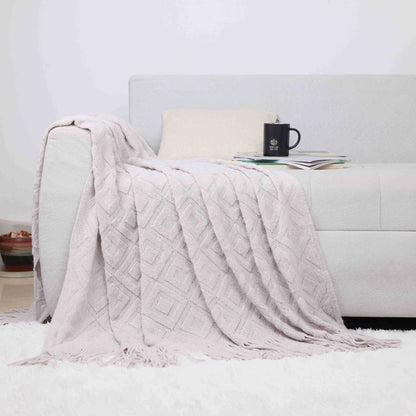 Cozy Knit Throw Blanket