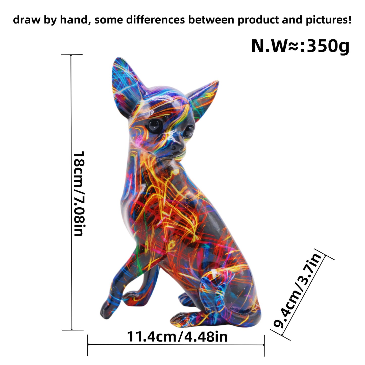 Decorative ceramic figure Acalora