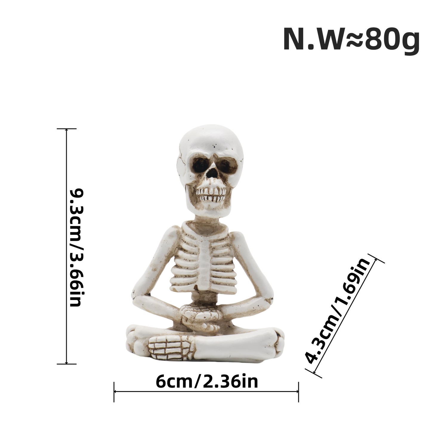 Decorative skeleton figure Acalora