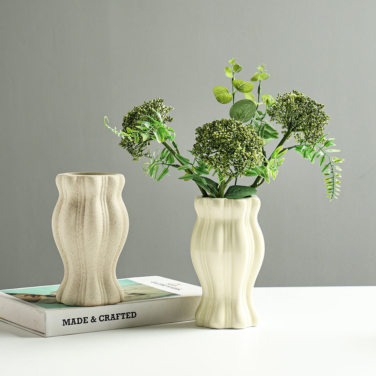 Elegant Decorative Ceramic Flower Vase