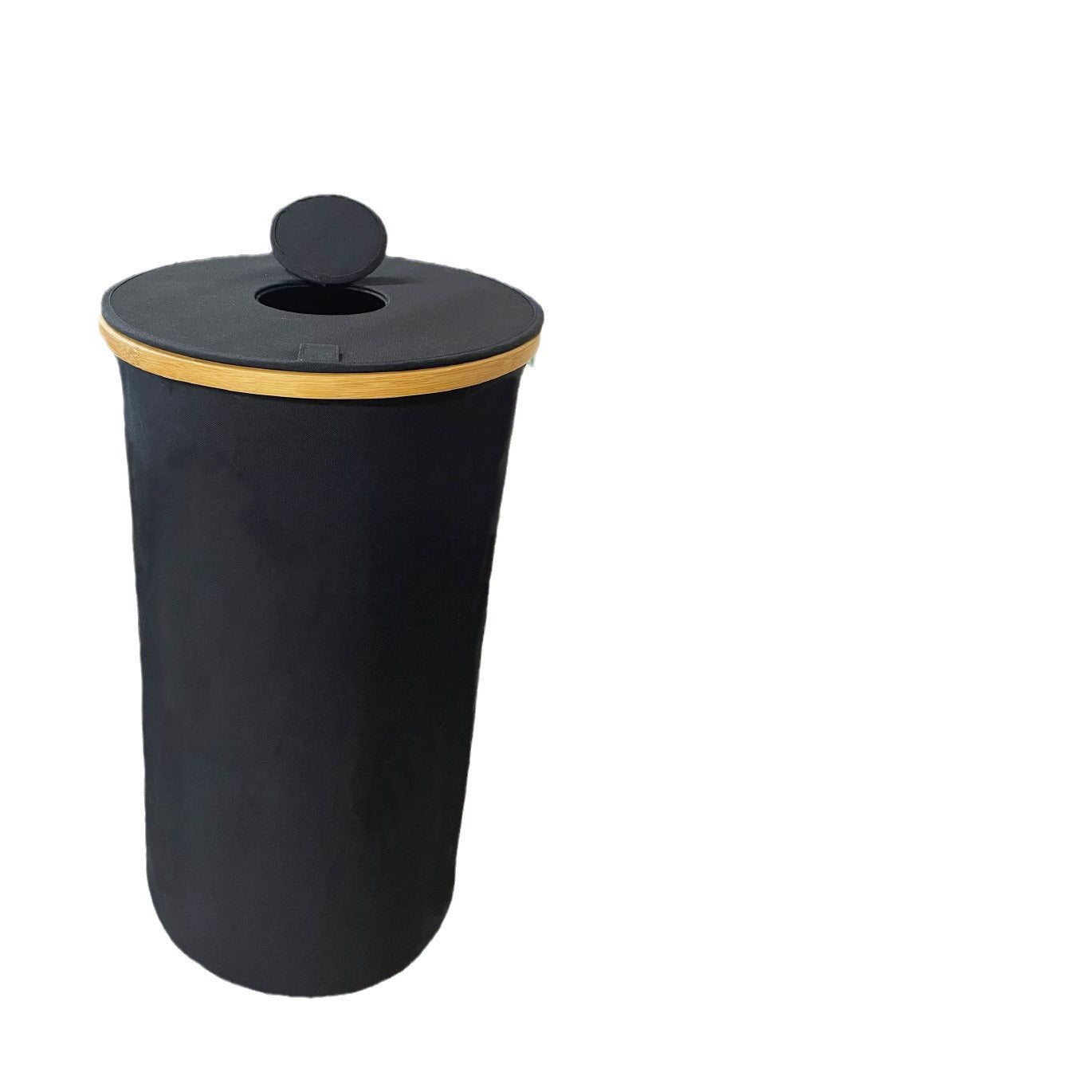 Waste bin with bamboo lid Acalora
