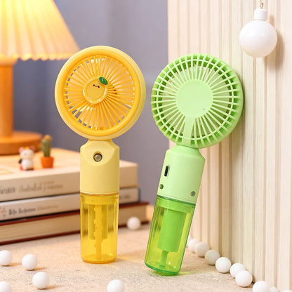 Women's Portable Mist Fan with USB Connection Bowlift