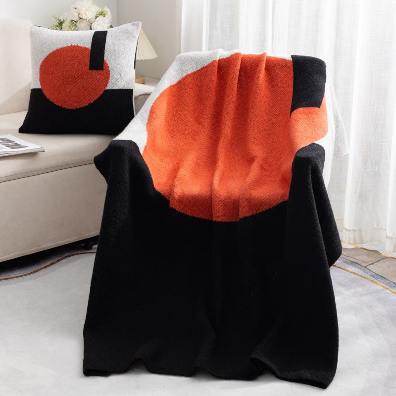 Modern Abstract Throw Blanket