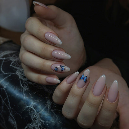 Artistic Butterfly Press-On Nails Acalora
