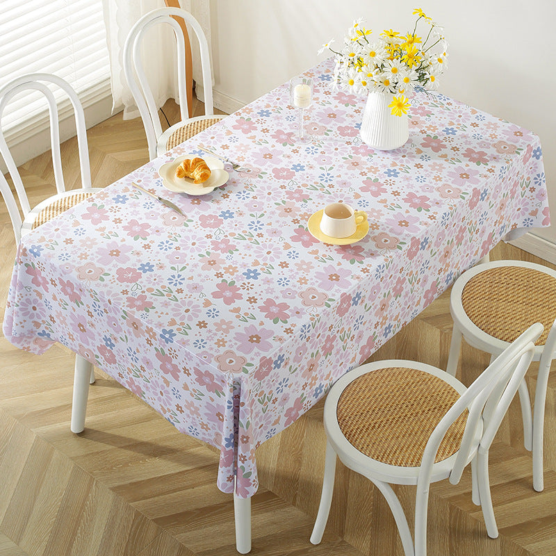 Checkerboard Print Tablecloth