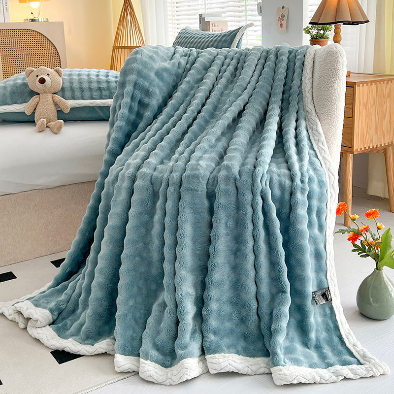 Unisex Cozy Plush Throw Blanket