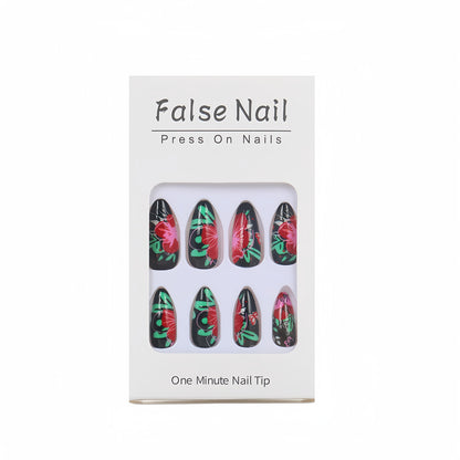 Artificial nails with floral designs Acalora