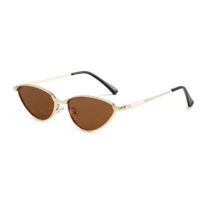 Women's Cat-Eye sunglasses with rhinestone-studded frame and protective lenses Karnz