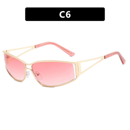 Women's sporty sunglasses in futuristic style Skanto