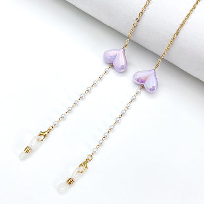 Heart-Detail Eyewear Chain Acalora