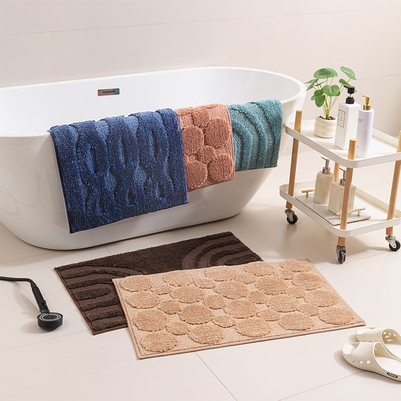Plush Bathroom Rug