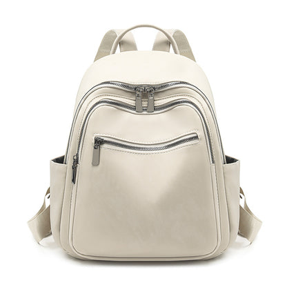 Premium Leather Travel Backpack Acalora