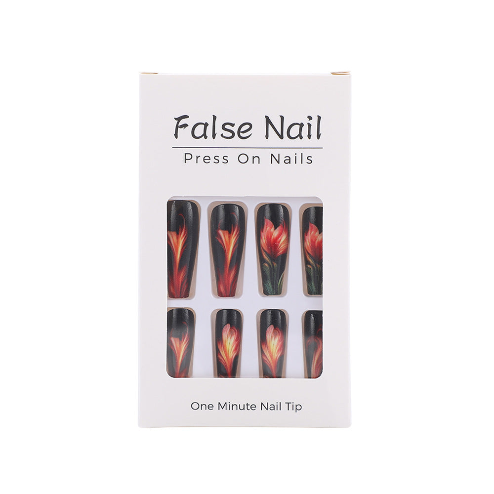 Artificial nails with floral accent Acalora 1788541978