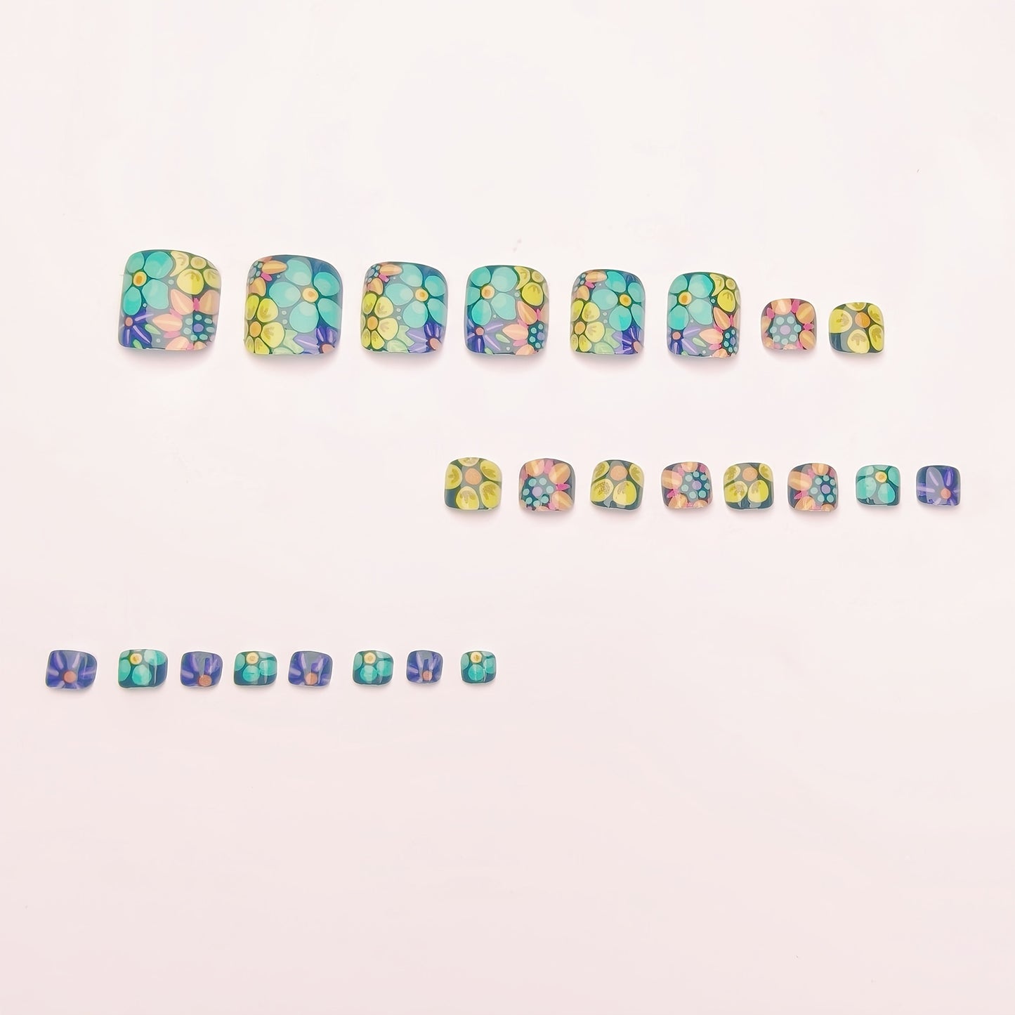 Decorative Floral Nail Art Acalora
