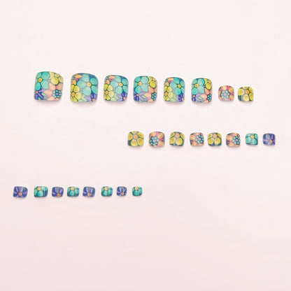 Decorative Floral Nail Art Acalora