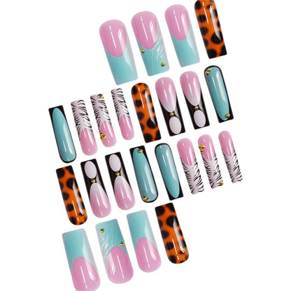 Artistic Press-On Nail Set Acalora
