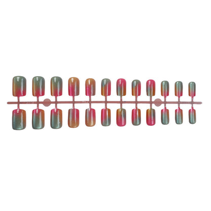 Gradient Press-On Nail Set Acalora
