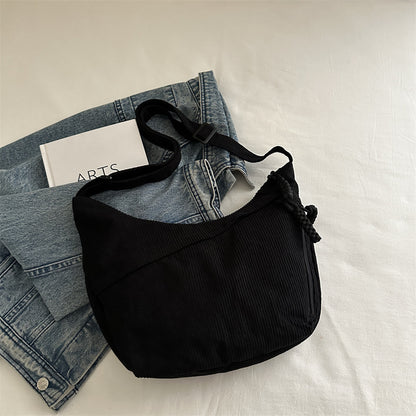 Eco-Friendly Ribbed Crossbody Bag Acalora