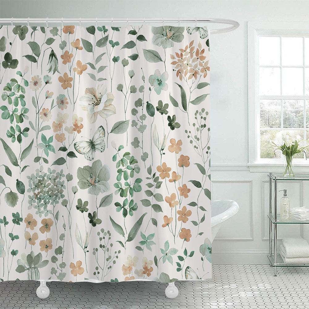 Floral Artistry Shower Curtain