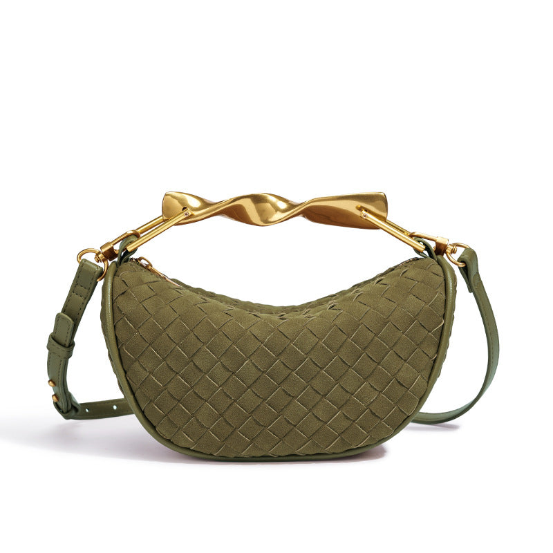 Sculpted Handle Mini Handbag Acalora
