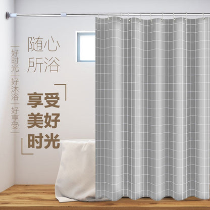 Modern Geometric Pattern Shower Curtain