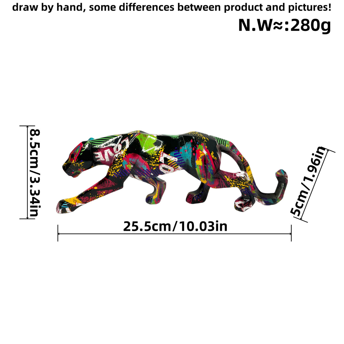 Decorative Panther Sculpture Acalora