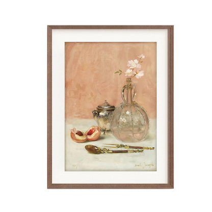 Vintage Flower Couple Wall Display