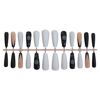 Artistic Press-On Nail Design Set Acalora