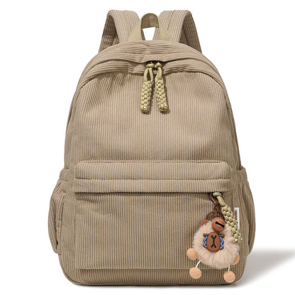 Cute Corduroy Backpack Acalora