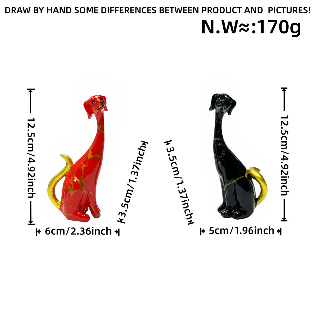 Decorative animal figure Acalora