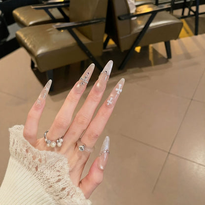 Fashionable Stiletto Nail Extensions Acalora