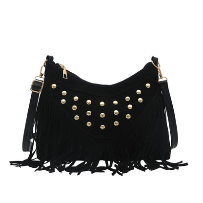 Decorative Fringe Crossbody Bag Acalora