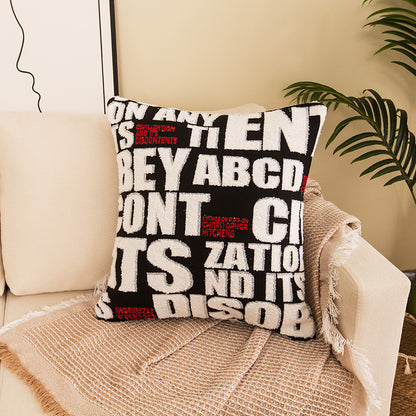 Decorative Dot Print Throw Pillow
