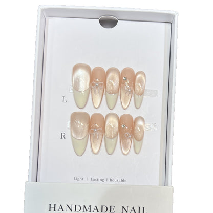 Reusable Handmade Acrylic Nail Tips Acalora