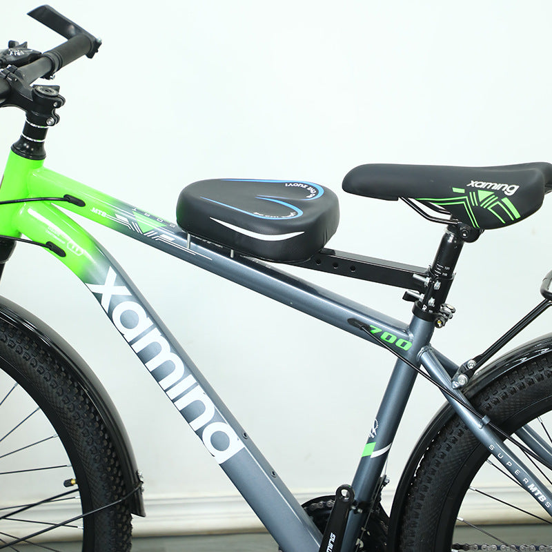 adjustable padded child bicycle passenger seat with safety armrest Bowlift
