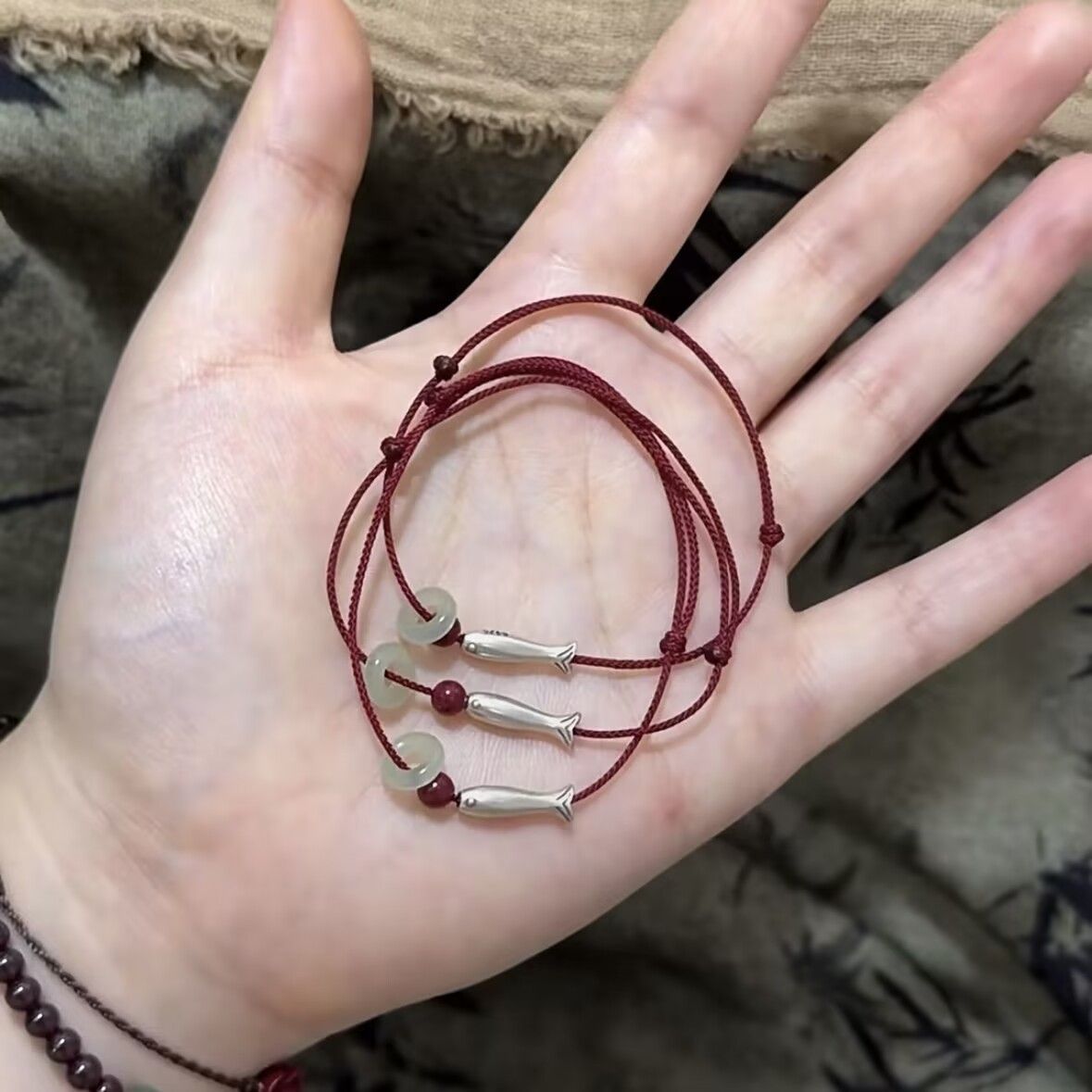 Minimalist Fish Charm Bracelet Acalora