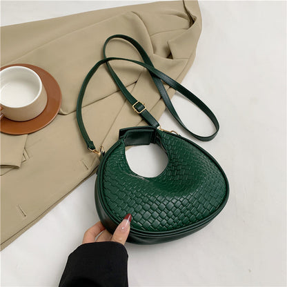Textured Woven Crossbody Bag Acalora