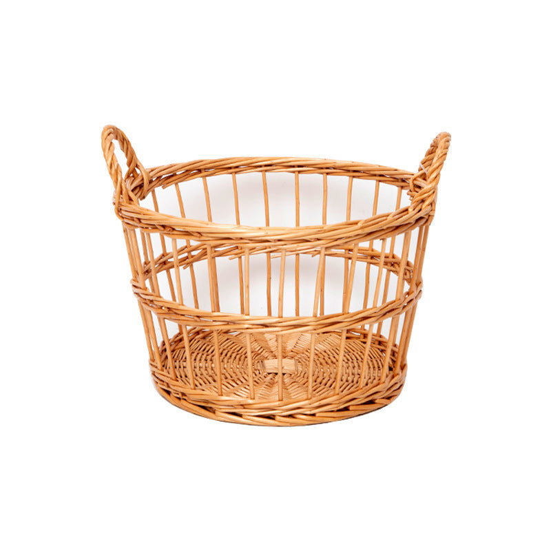 Handcrafted storage basket with weaving Acalora