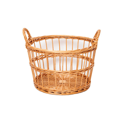 Handcrafted storage basket with weaving Acalora