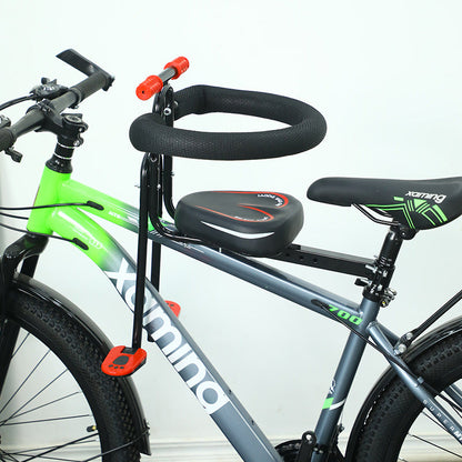 adjustable padded child bicycle passenger seat with safety armrest Bowlift