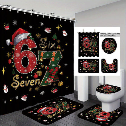 Colorful Dessert-Themed Bathroom Set