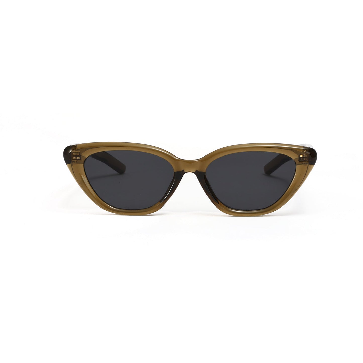 Women Cat-Eye Sunglasses with Transparent Design Bowlift