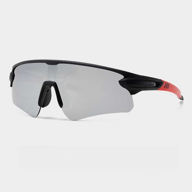 Unisex sporty high-performance sunglasses with aerodynamic design and adjustable nose pad Bowlift